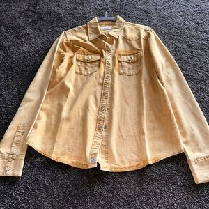 NWOT Kimes Ranch Kaycee Denim - Yellow